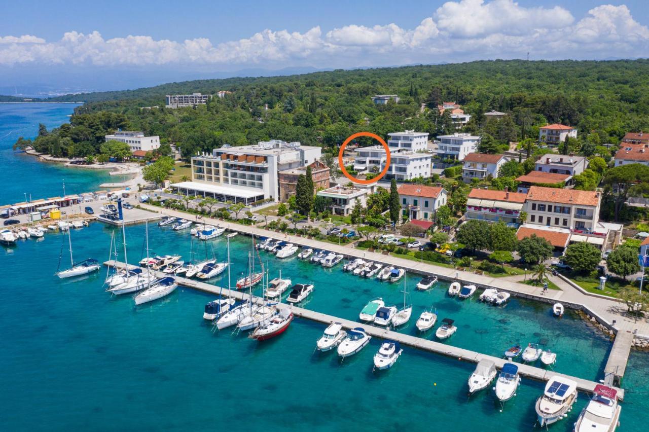 Waterfront Apartments Pia - Marija Malinska Ngoại thất bức ảnh